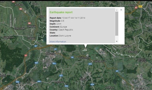Zemetrasenie v Česku