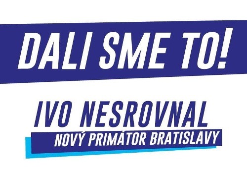 Ivo Nesrovnal ohlásil svoje víťazstvo vo voľbách