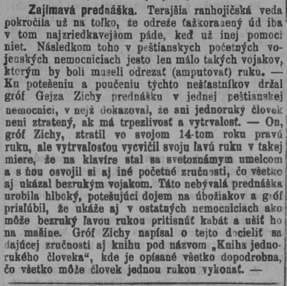 Národnie noviny, 21. 11. 1914