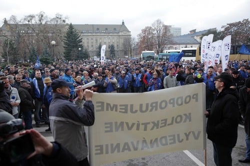 V uliciach Košíc protestovali