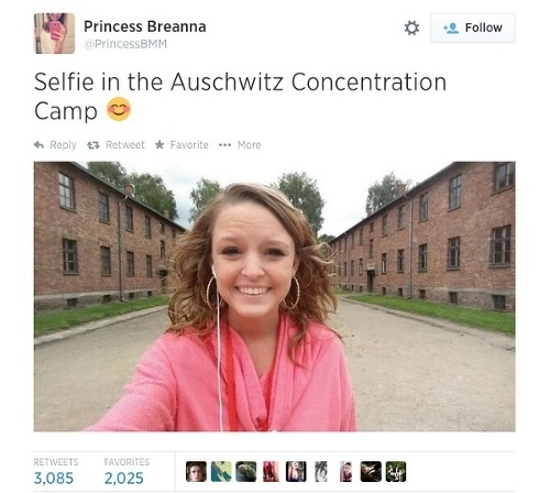 Na najhoršie selfie tohto