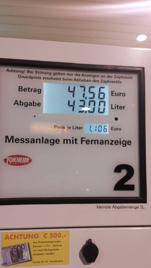 Benzín na čerpacích staniciach
