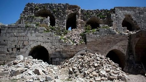 Zničená sýrska kultúra