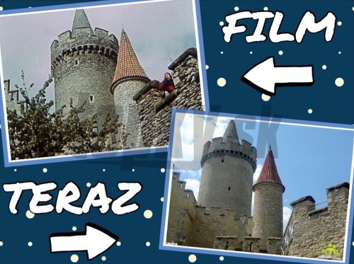 Filmové sídlo princa Radovana sa nachádza na hrade Kokořín. Zábery z tohto miesta sa objavujú napríklad v scéne, keď vojaci volajú kuchára k princovi. Zaujímavosťou je, že kričia nielen z hradu Kokořín, ale aj z průhonického zámku, pritom pred kamerou to vyvoláva dojem jedného sídla. 