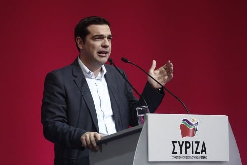 Líder strany Alexis Tsipras