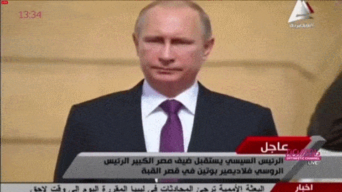 Putin sa pri falošnej