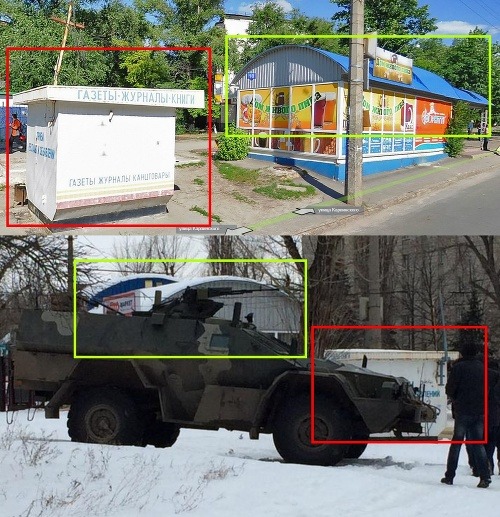 Dôkaz o prítomnosti vozidla BPM-97 v Luhansku
