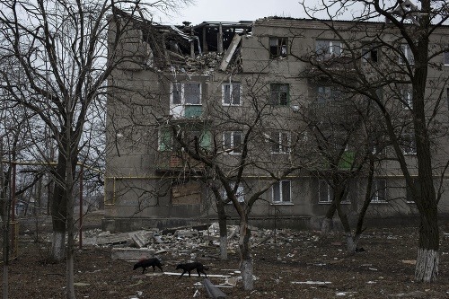 Ukrajina spustošená vojnou