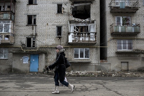 Ukrajina spustošená vojnou