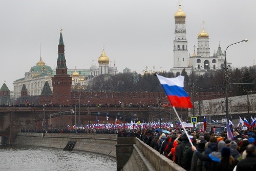 Pochod v Moskve