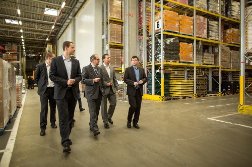 Nemecký veľvyslanec navštívil Logistické