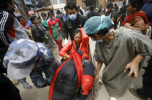 Hrôza v Nepále: Vyše