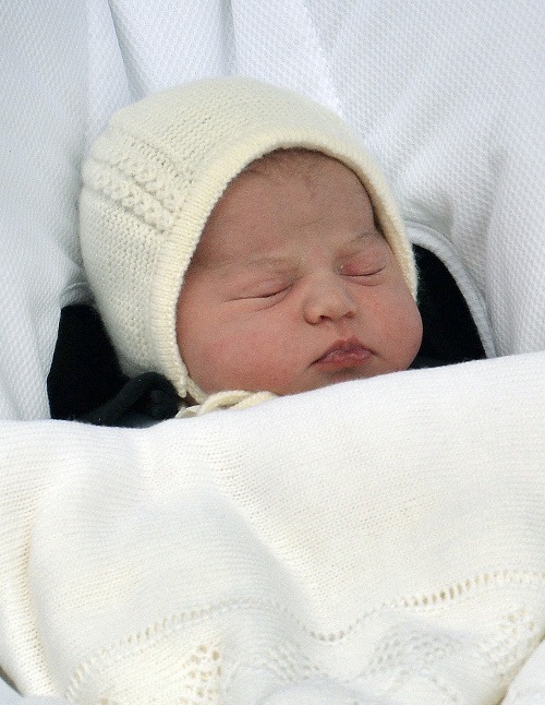 FOTO malej princezny Británie: