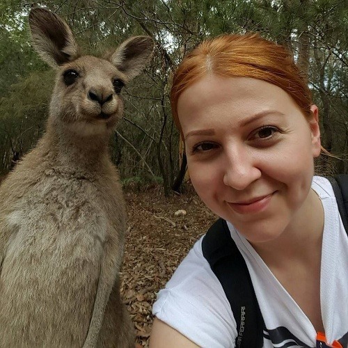 Milá selfie s klokanom sa ľuďom na sociálnej sieti zapáčila