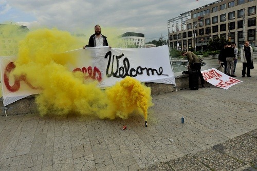 Demonštrácia v Bratislave: Slováci