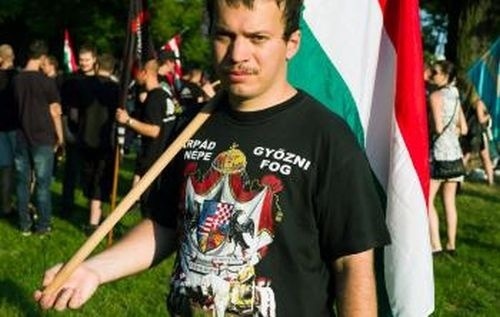 FOTO Maďarskí nacionalisti protestujú