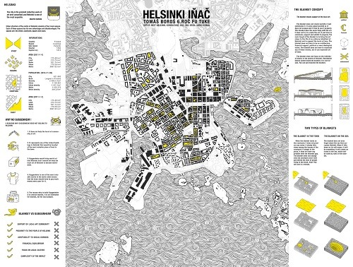 Návrh do fínskej súťaže The Next Helsinki