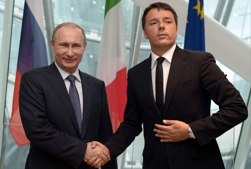 Vladimir Putin a Matteo