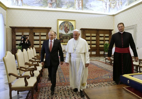 Pápež František prijal Vladimira