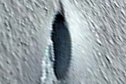 FOTO UFO v Antarktíde: