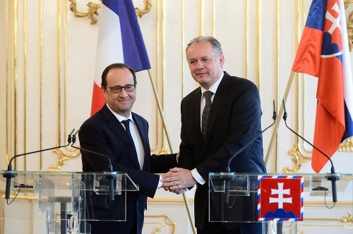 Francois Hollande a Andrej