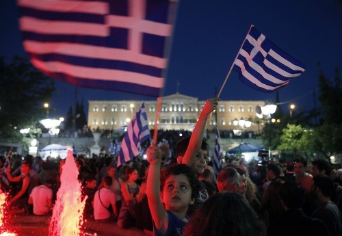 V gréckom referende hlasovalo