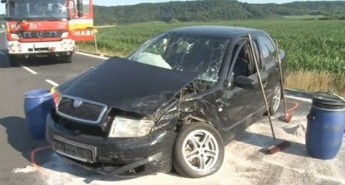 FOTO nehody vládnej limuzíny: