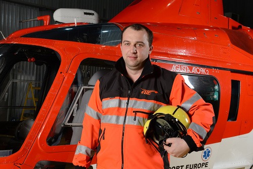 Letecký záchranár Martin Svitana