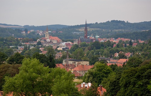 Pohľad na mesto Walbrzych