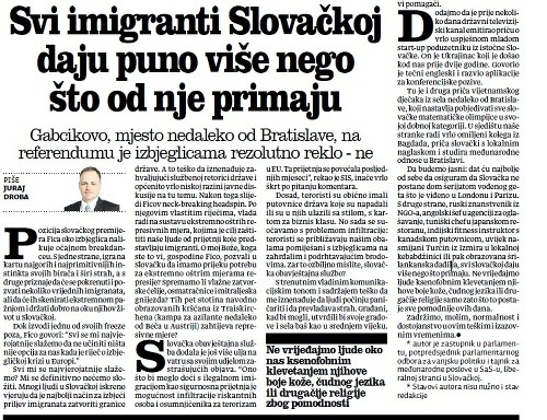 Slovenského politika preslávili imigranti: