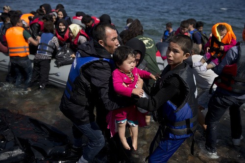 Sýrski utečenci chcú prejsť