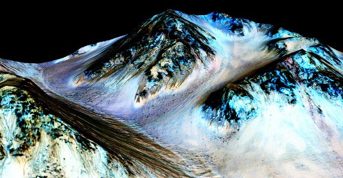 Tečúca voda na Marse