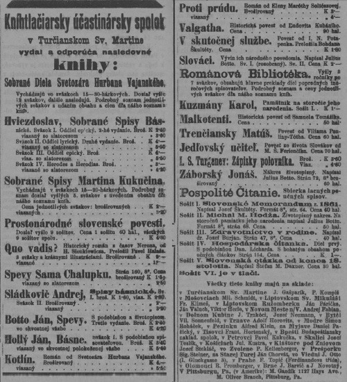 Národnie noviny, 23. 9. 1915