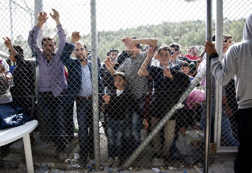 Migranti v Grécku
