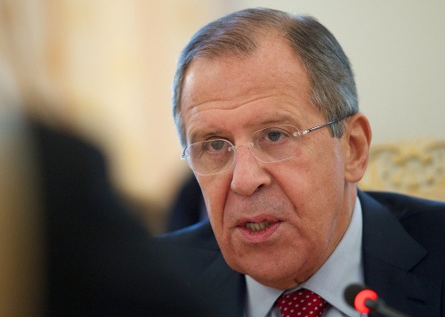 Sergej Lavrov a Péter