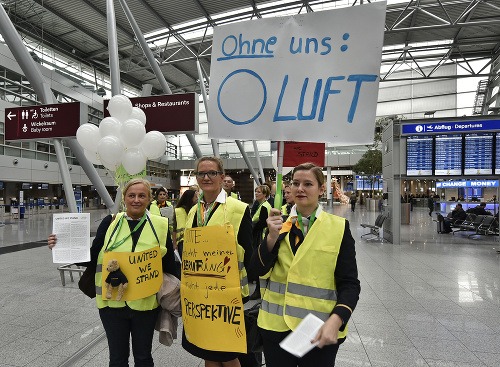 Štrajk nemeckej Lufthansy