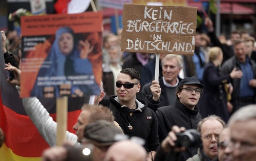 Protest proti migračnej politike