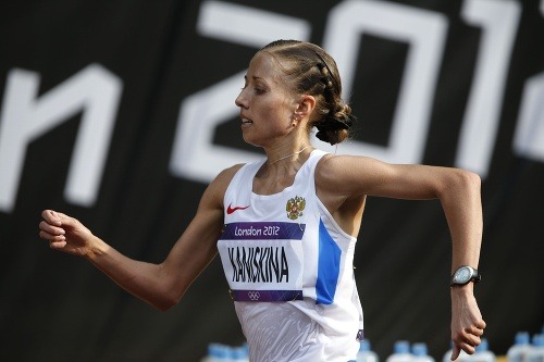 Medailistka Olga Kaniskina dostala od dopingovej agentúry červenú