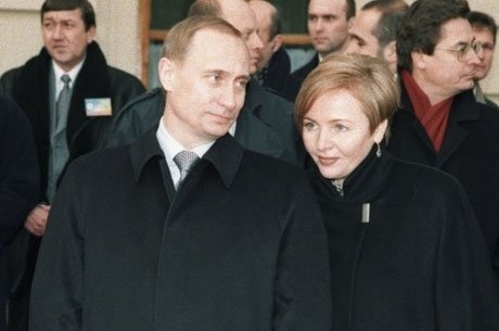 Putin s exmanželkou Ľudmilou