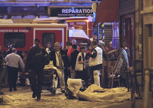 Krvavý teror v Paríži