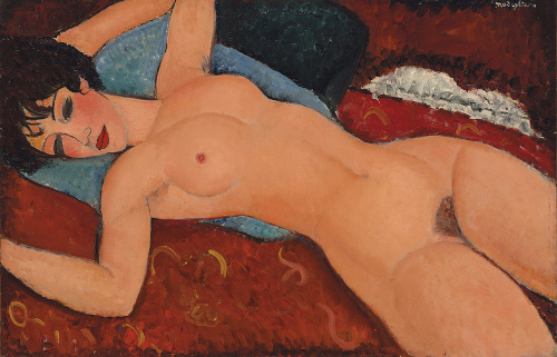 Amadeo Modigliani, Ležiaci akt
