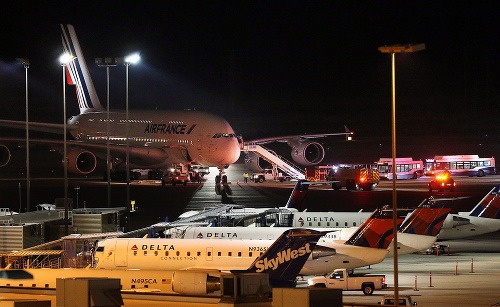 Dve lietadlá Air France