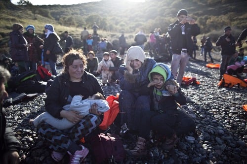 Jezídska rodina utiekla z Iraku do Grécka.