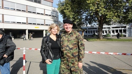 Jozef Grasalkovič s Petrou Sondereggerovou z Univerzitnej nemocnice v Zürichu
