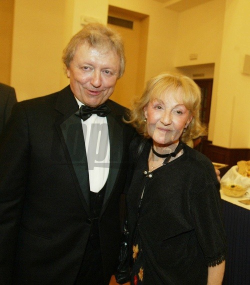 Václav Neckář s manželkou Jaroslavou