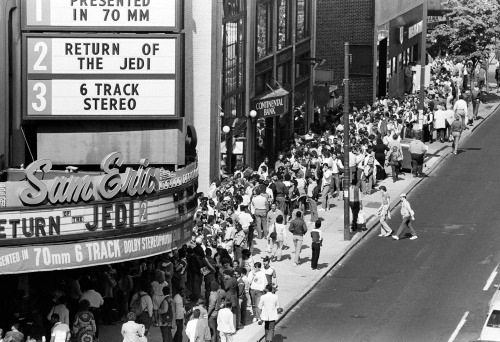 Historická premiéra Návratu Jediho z roku 1983 vo Philadelphii