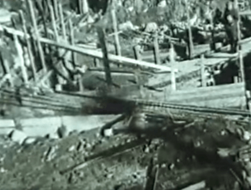 Lanovku začali stavať na jar 1936