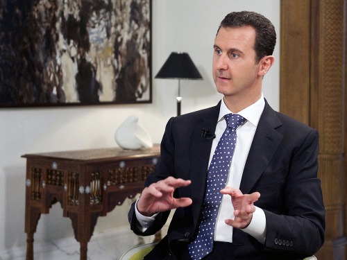 Sýrsky diktátor Bašár Asad 