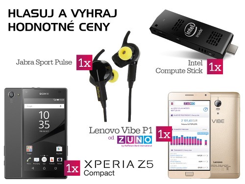 Vyhrajte smartfóny a špičkové