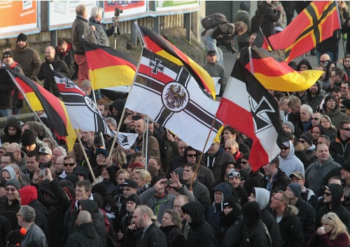 Nemecké protesty proti utečencom